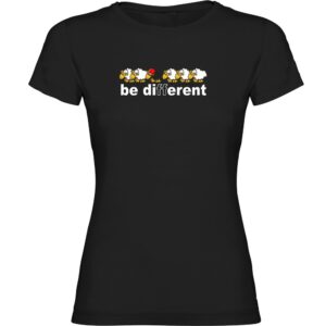Kruskis Be Different Swim Short Sleeve T-shirt Negro S Mujer