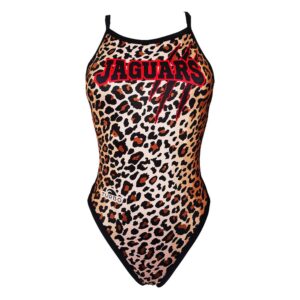 Turbo Leo Print Swimsuit Negro 5XL Mujer