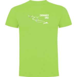 Kruskis Swimming Dna Short Sleeve T-shirt Verde 2XL Hombre