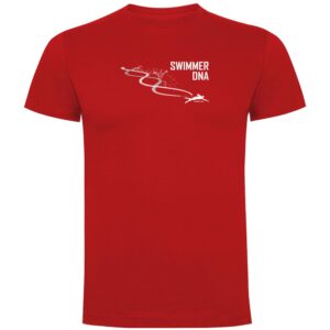 Kruskis Swimming Dna Short Sleeve T-shirt Rojo S Hombre