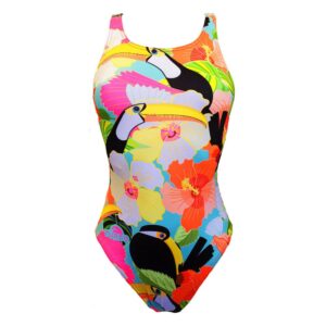 Turbo Tropic Vibes Swimsuit Multicolor L Mujer