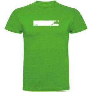 Kruskis Swim Frame Short Sleeve T-shirt Verde L Hombre