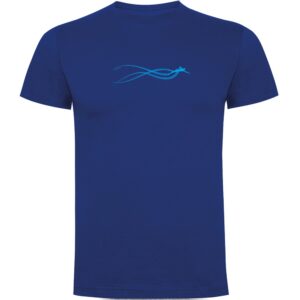 Kruskis Swim Estella Short Sleeve T-shirt Azul S Hombre