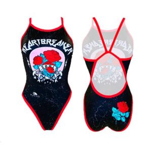 Turbo Hartbreaker Swimsuit Negro 5XL Mujer