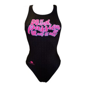 Turbo With Passion Swimsuit Gris M Mujer