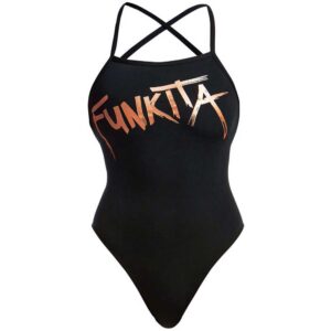Funkita Strapped In Swimsuit Negro AUS 8 Mujer