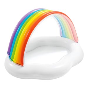 Intex Rainbow Canopy Baby Pool Multicolor