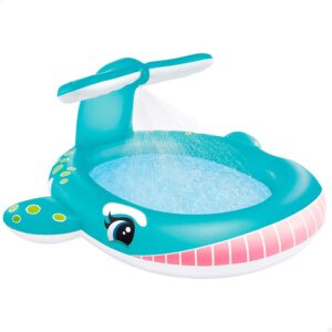 Intex Inflatable Whale With Sprinkler Pool Azul