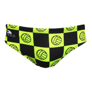 Turbo Wpdam Swimming Brief Amarillo,Negro 5XL Hombre