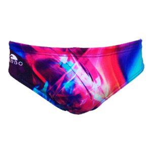 Turbo Bright Swimming Brief Multicolor 3XL Hombre