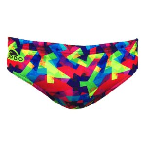 Turbo New Splash Swimming Brief Multicolor L Hombre