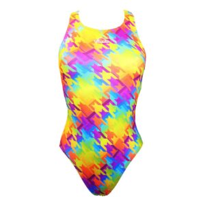 Turbo Chevi Rainbow Swimsuit Multicolor 2XL Mujer