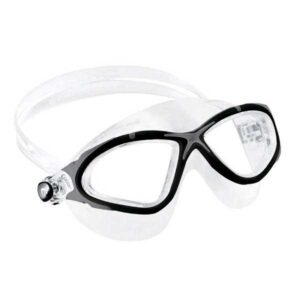 Cressi Planet Swimming Mask Transparente,Negro Clear