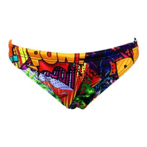 Turbo Mare Super Comic Bikini Bottom Multicolor S Mujer