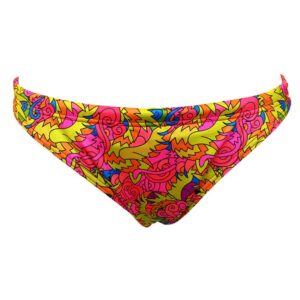 Turbo Mare All Dragon Bikini Bottom Naranja 3XL Mujer